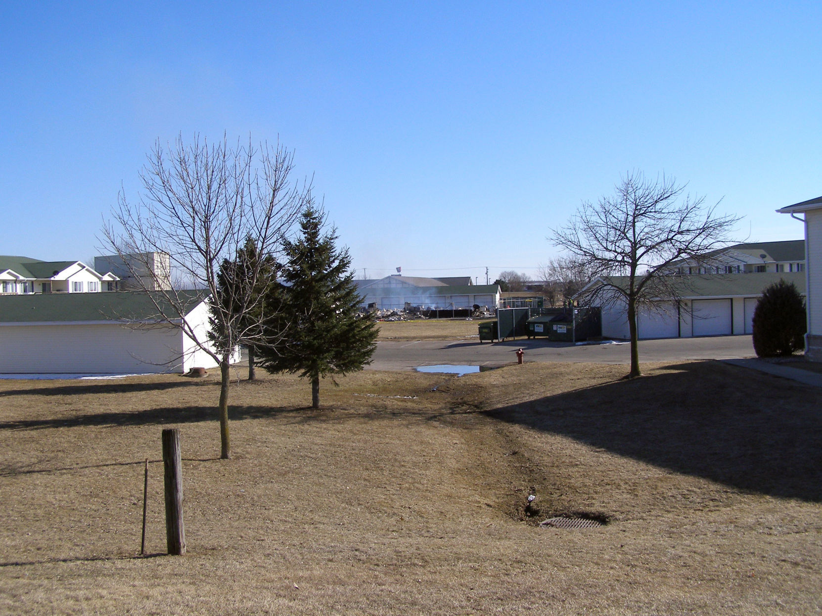 Investigation photos from 109 Knaup Drive explosion